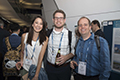 attendees and speakers at the Welcome address and reception